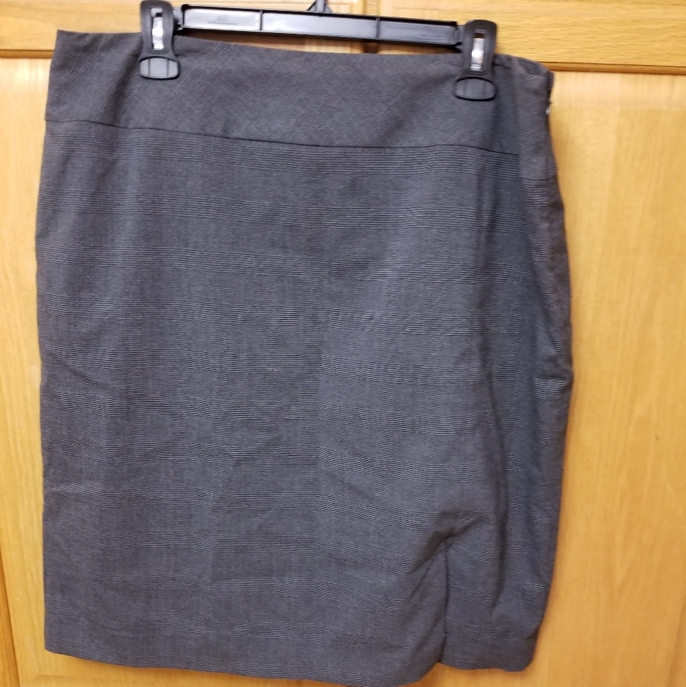 Axcess A liz Claiborne Company Glassic Gray Women's Skirt Size 16